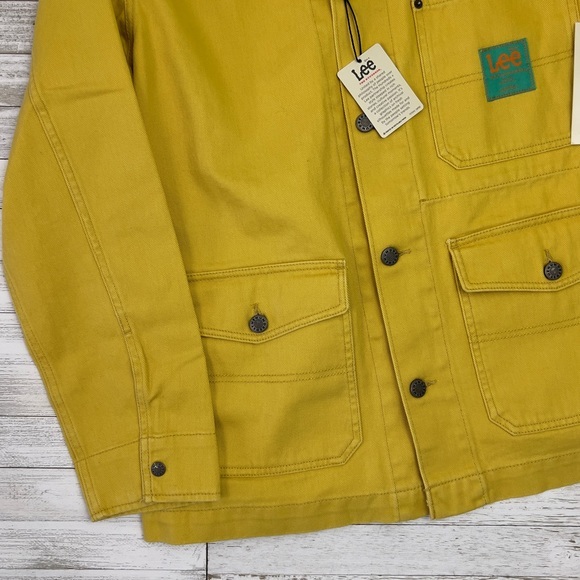 LEE® X THE HUNDREDS® CHORE JACKET IN YELLOW - Picture 8 of 16